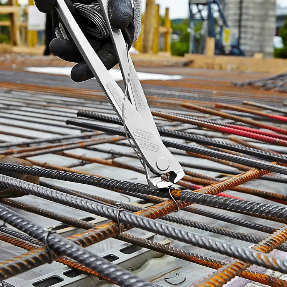 KNIPEX Kraft-Monierzange hochübersetzt glanzverzinkt 300 mm