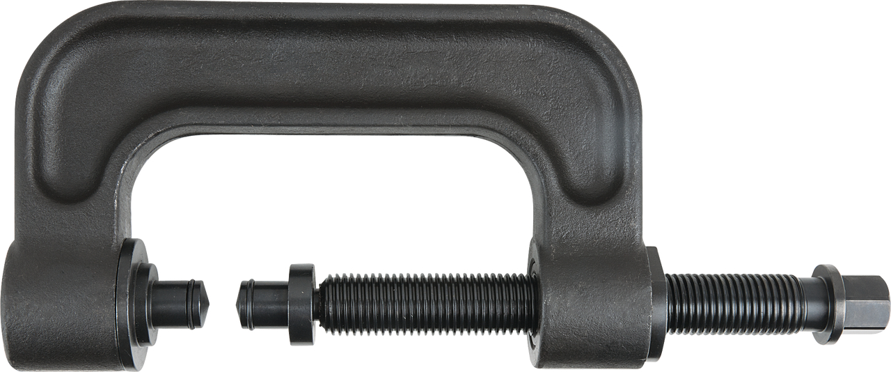 KS Tools C-Bügel + Adapter-Satz, kurz,4-tlg