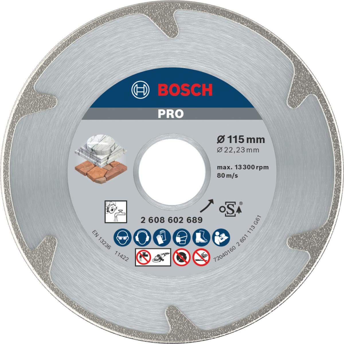 Bosch PRO Diamanttrennscheibe Best for Marble