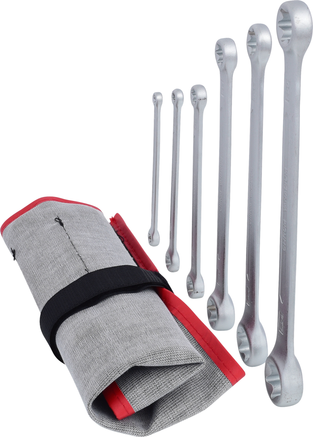 KS Tools Torx-E-Doppel-Ringschlüssel-Satz, 6-tlg
