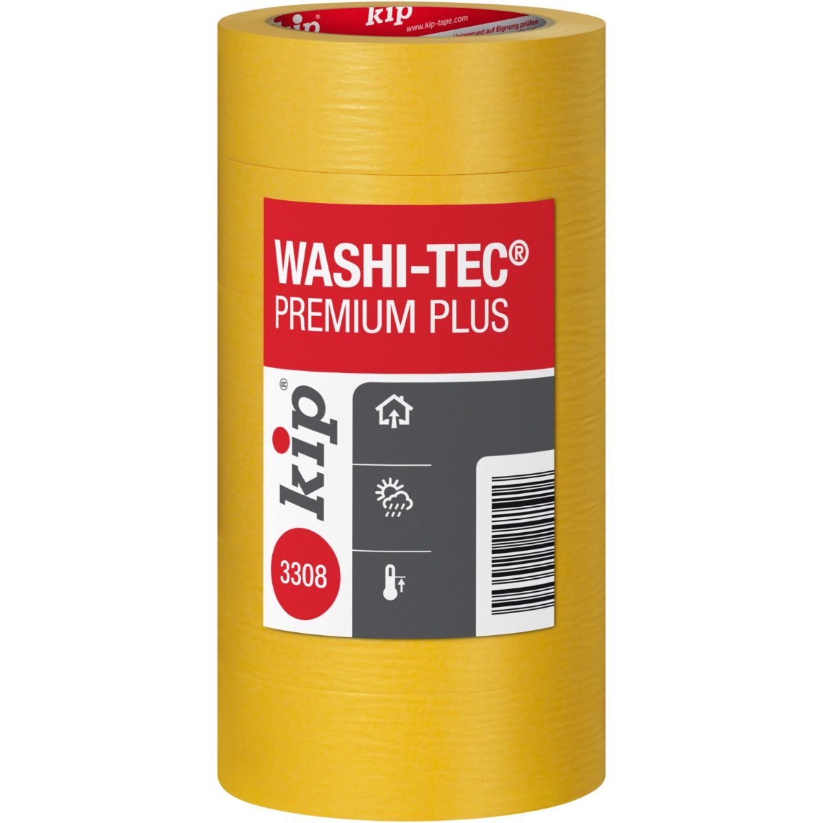 Kip 3308 WASHI-TEC Goldkrepp