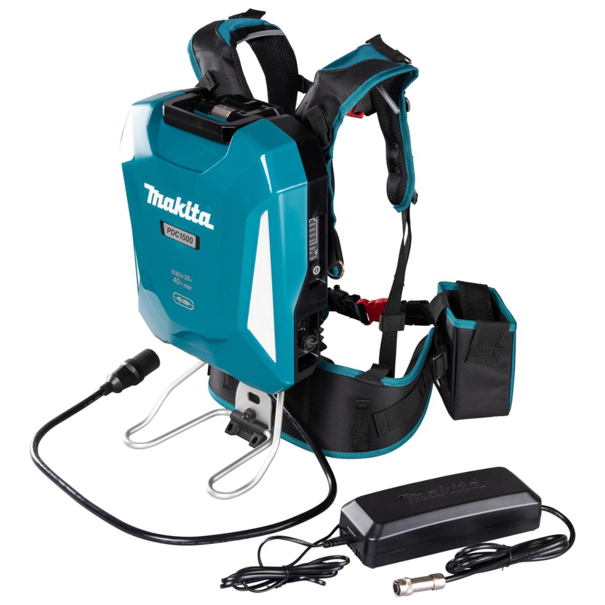 Makita Rückentragbarer Akku 2x18V/40V max./PDC-Connector - 1.500 Wh - PDC1500A01