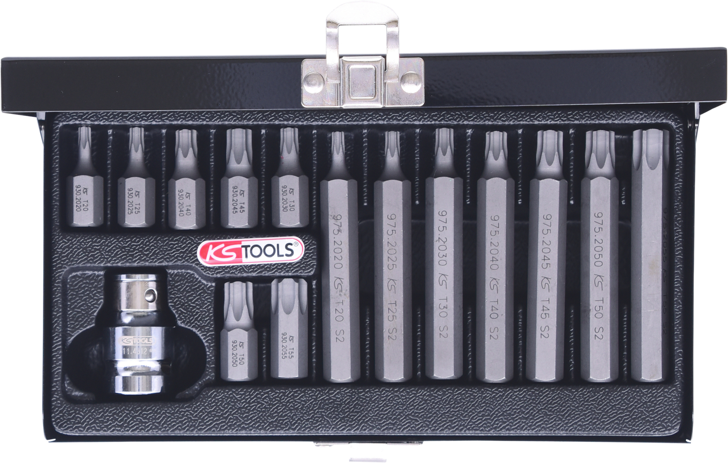 KS Tools 10mm Bit-Satz, 15-tlg, Torx
