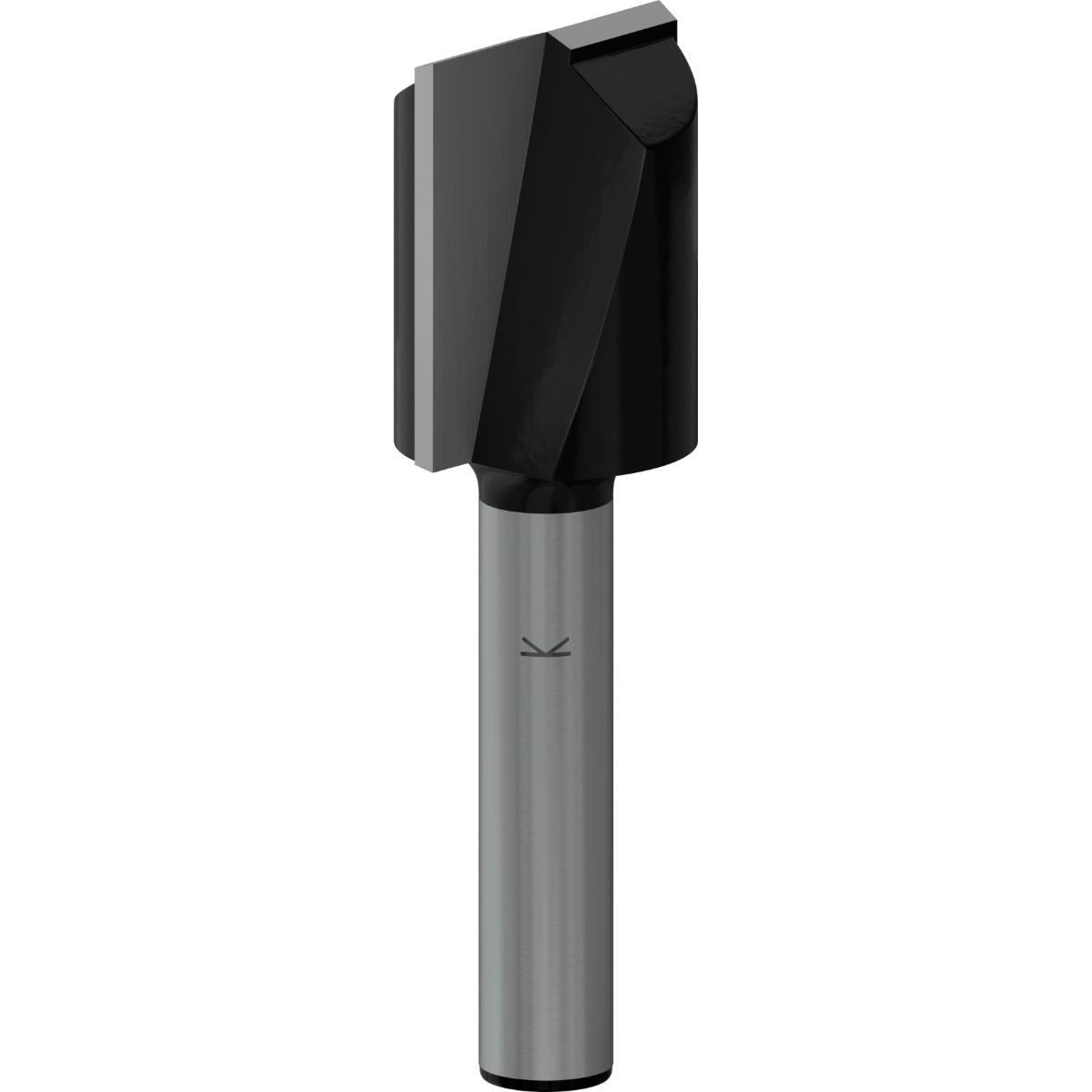 Bosch PRO Nutfräser, zweischneidig, Ø 5/8 x L 49/64, Schaft 1/4