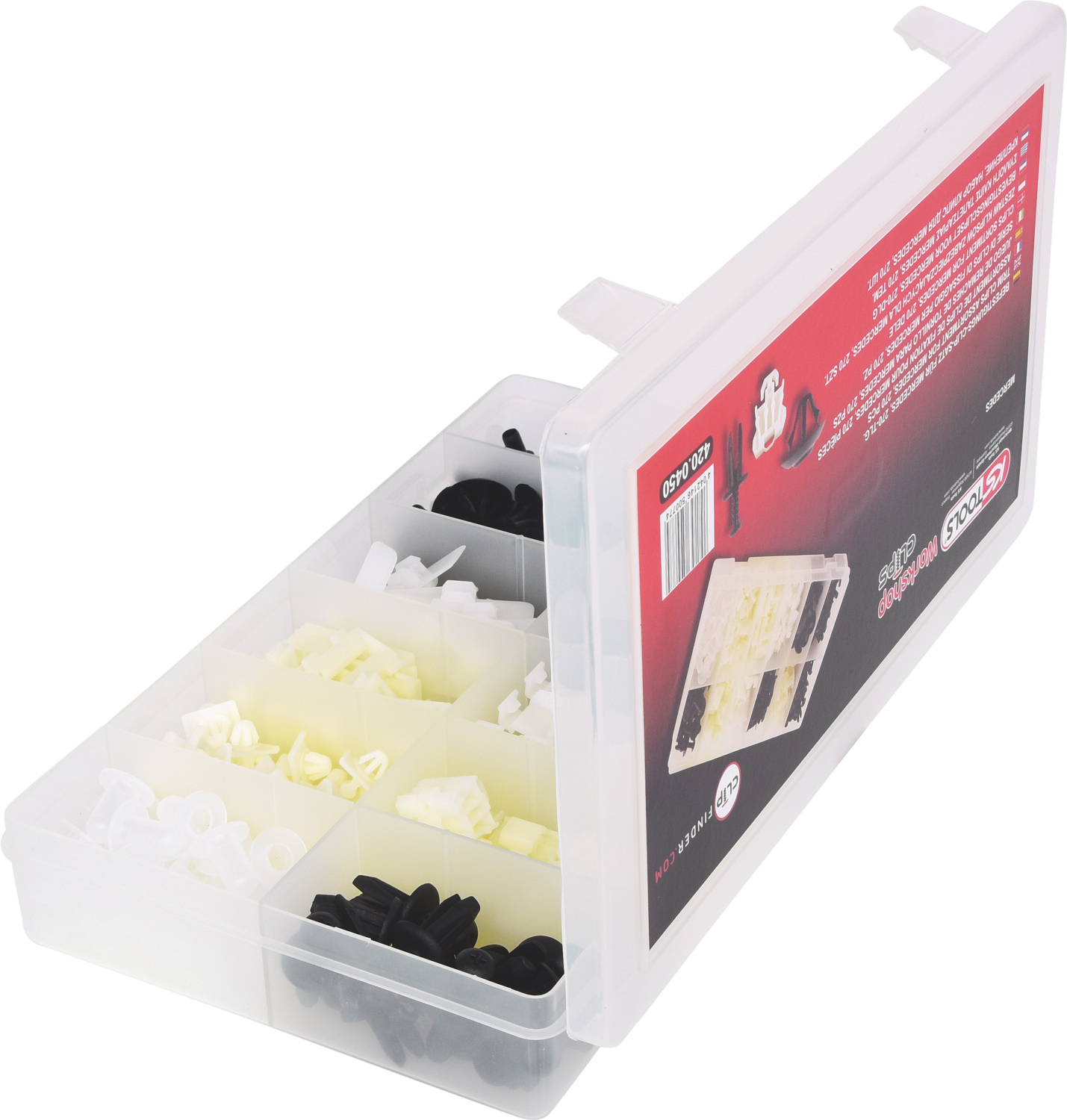 KS Tools Befestigungs-Clip-Satz für Mercedes, 270-tlg