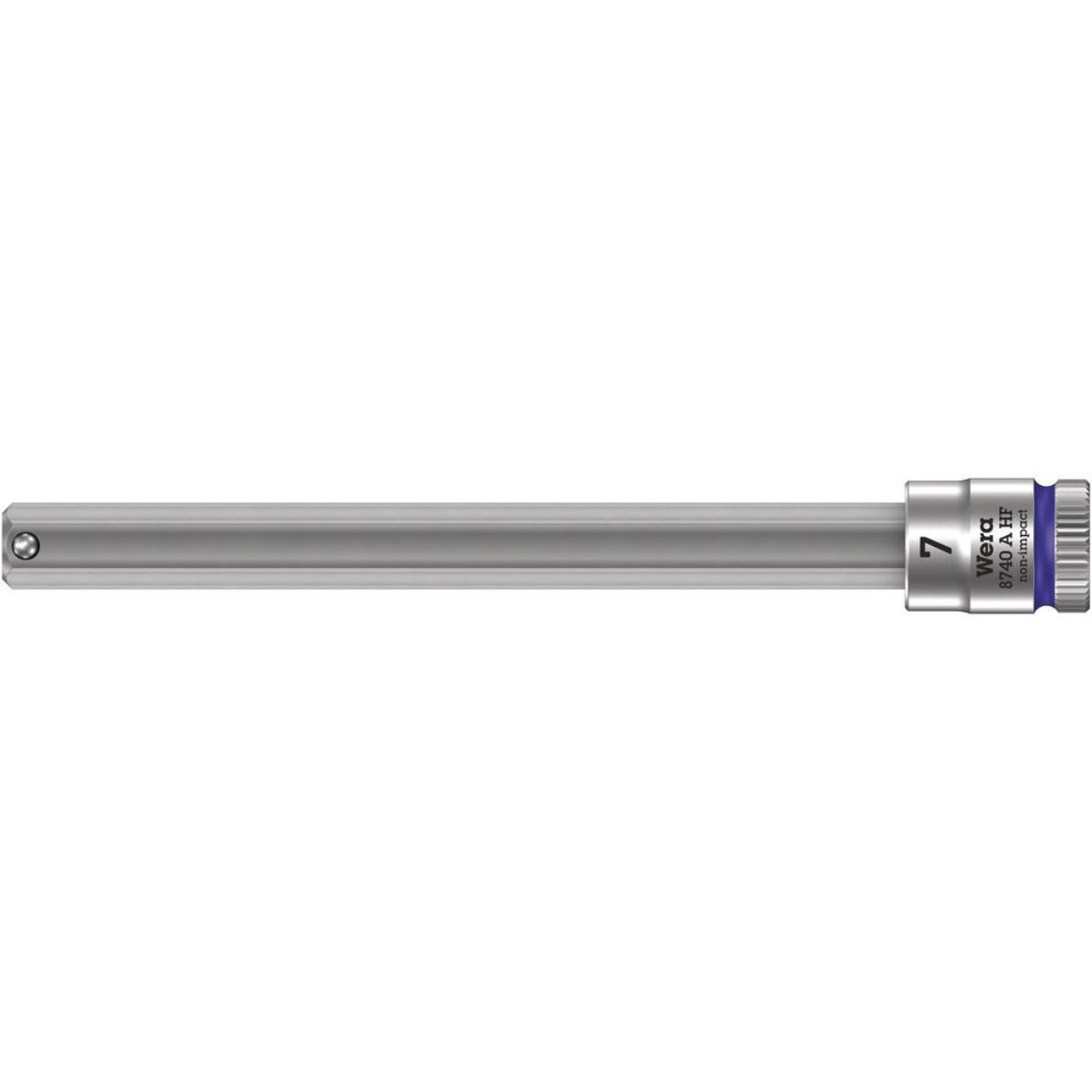 Wera 8740 A HF Zyklop Bitnuss + 1/4"-Antrieb + Haltefunktion für Innensechskantschrauben, metrisch