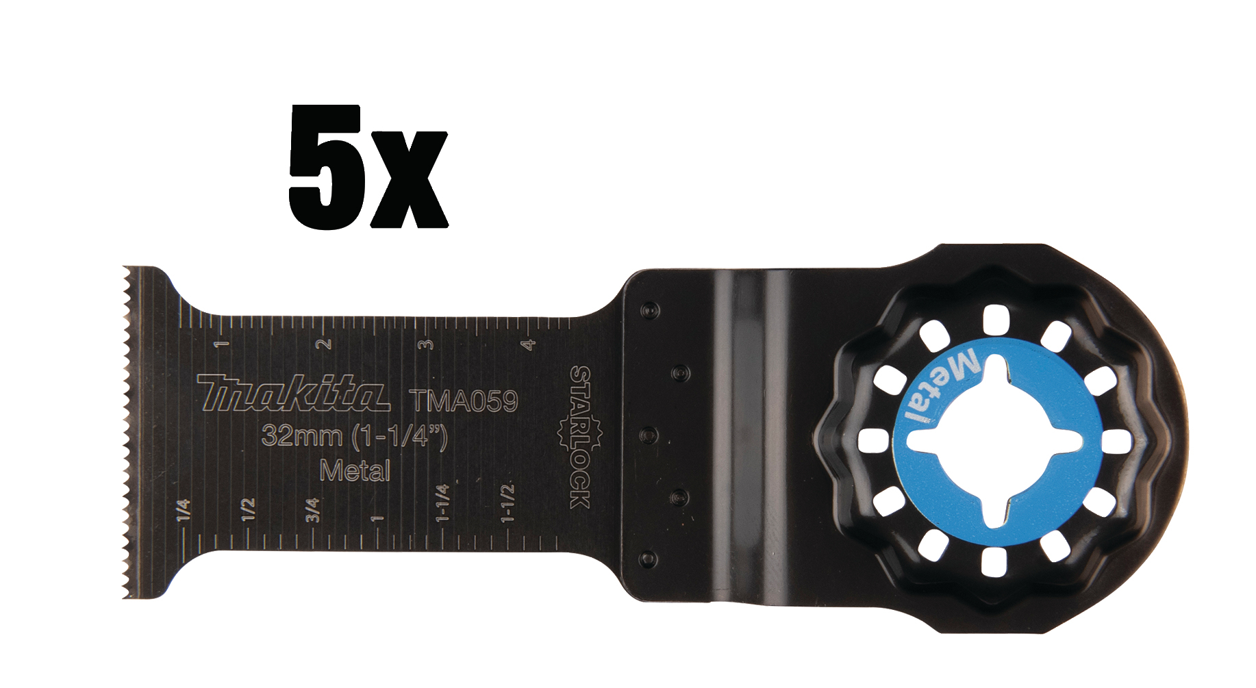 Makita Tauchsägeblatt, TMA059 - 32x50 mm - 1,3 mm für Metal, 5 Stück