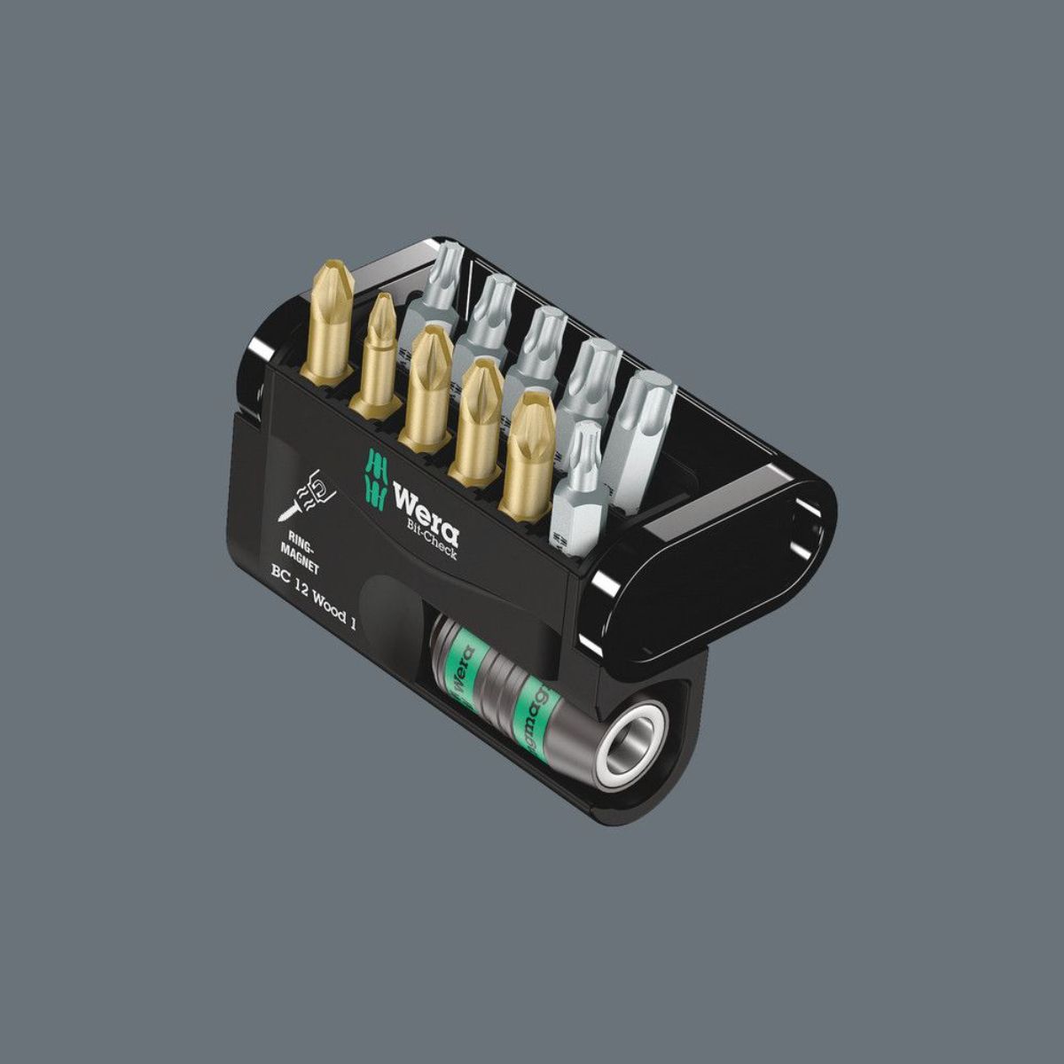 Wera Bit-Check 12 Wood 1 SB, 12-teilig