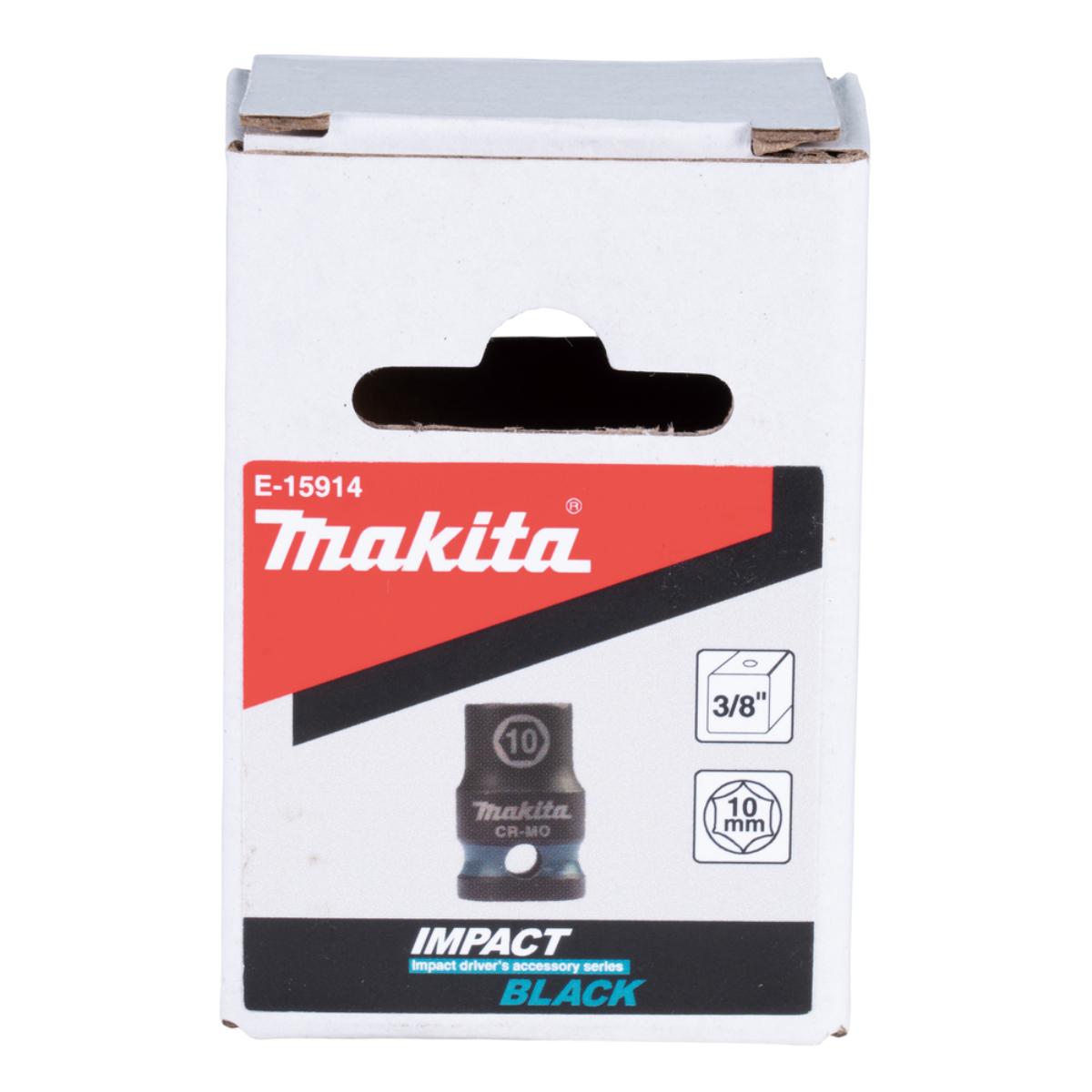 Makita Schlagnuss 3/8 Zoll kurz Impact Black