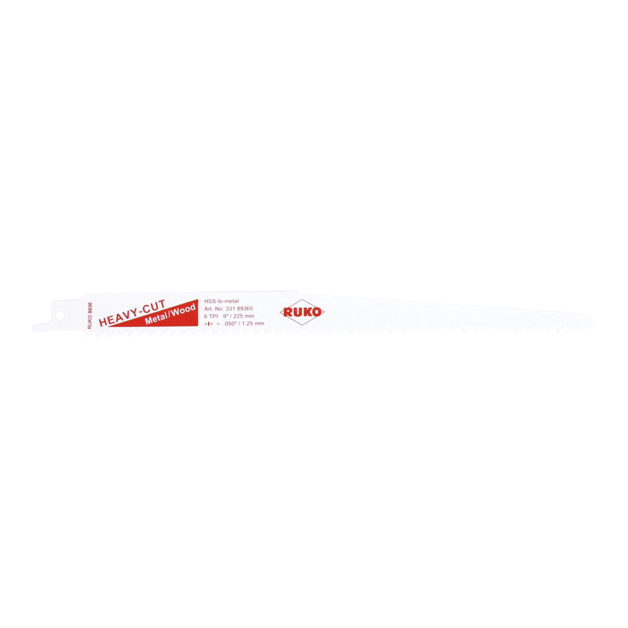 RUKO Säbelsägeblatt RUKO 8936 HSS-Bimetall