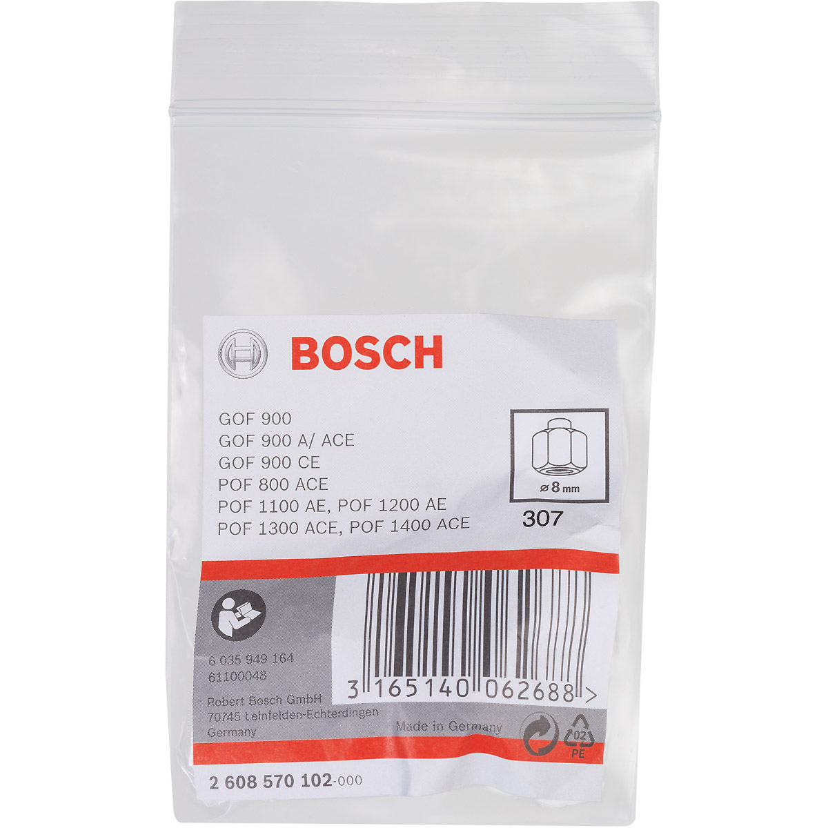 Bosch Spannzange für Fräser