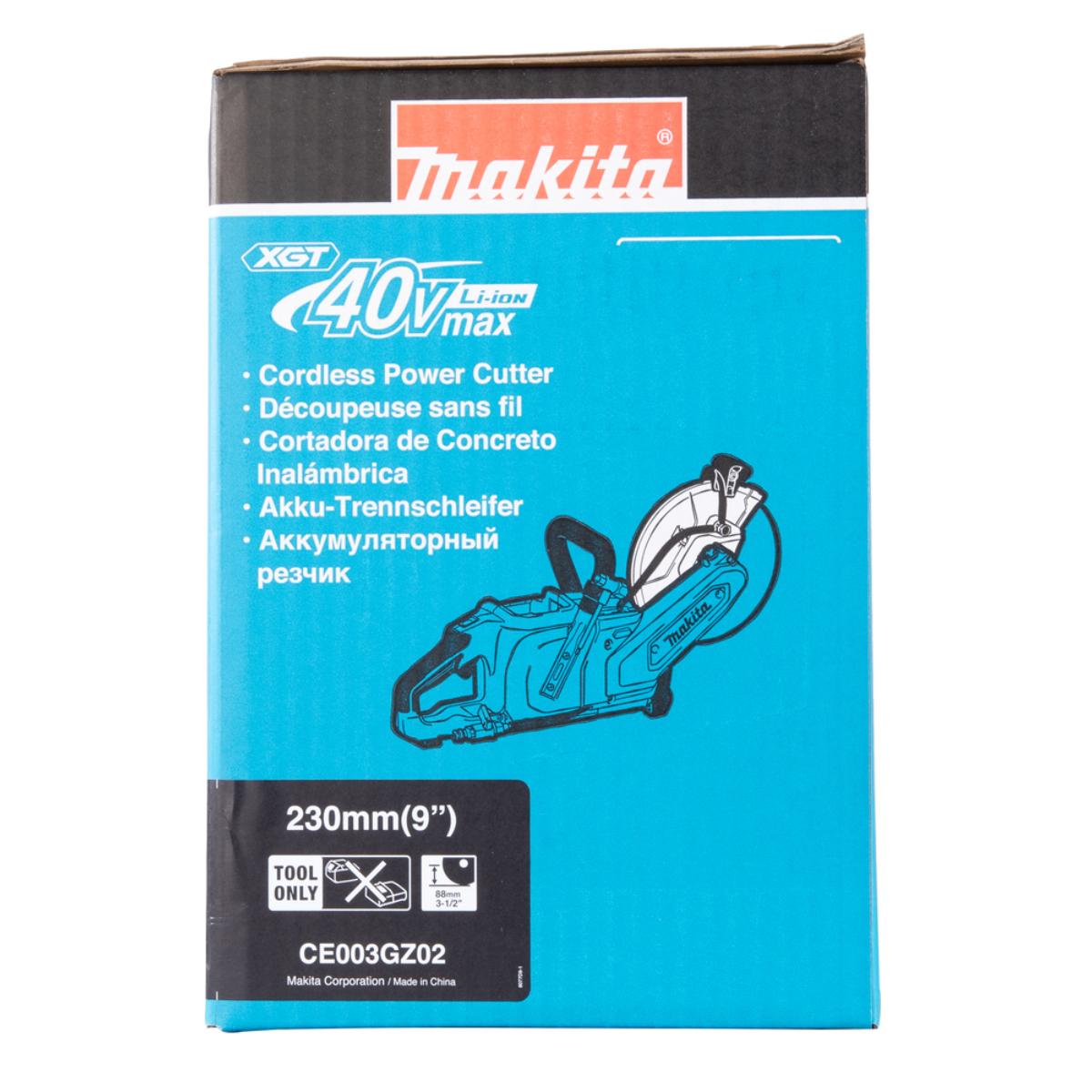 Makita Akku-Trennschleifer 230 mm - 88 mm - CE003GZ02