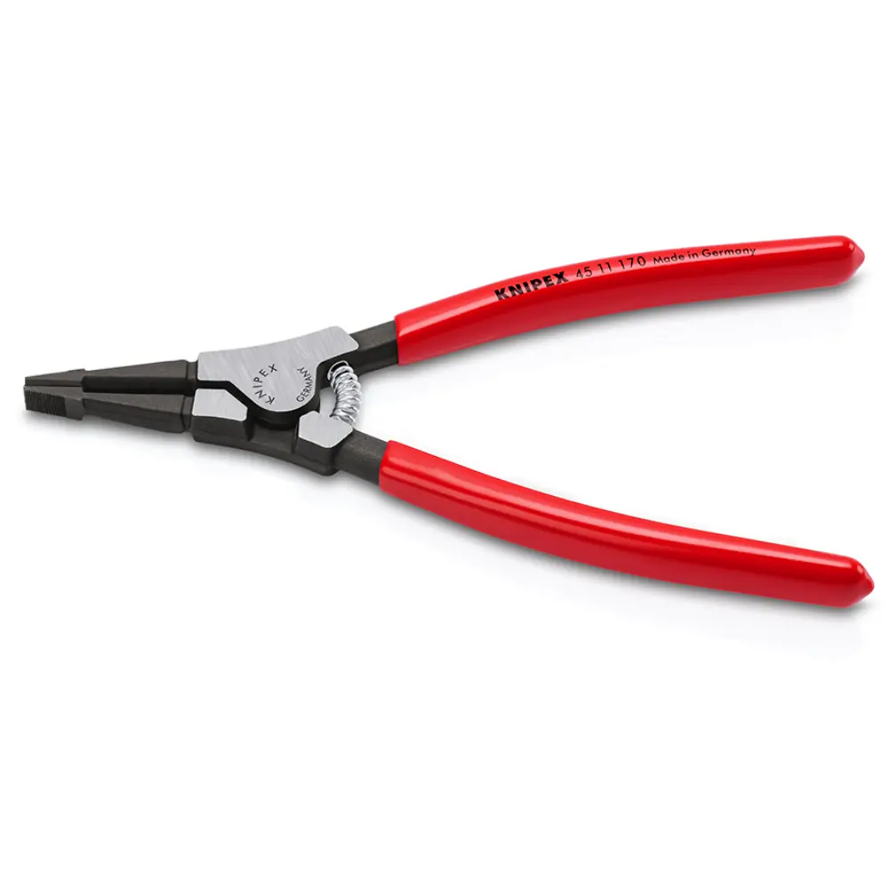 KNIPEX Montagezange für Sprengringe auf Wellen mit Kunststoff überzogen brüniert 170 mm
