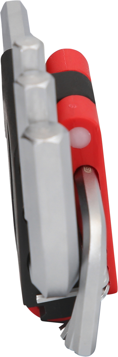 KS Tools Innensechskant-Winkelstiftschlüssel-Satz, im Klapphalter,9-tlg1/16"-3/8"