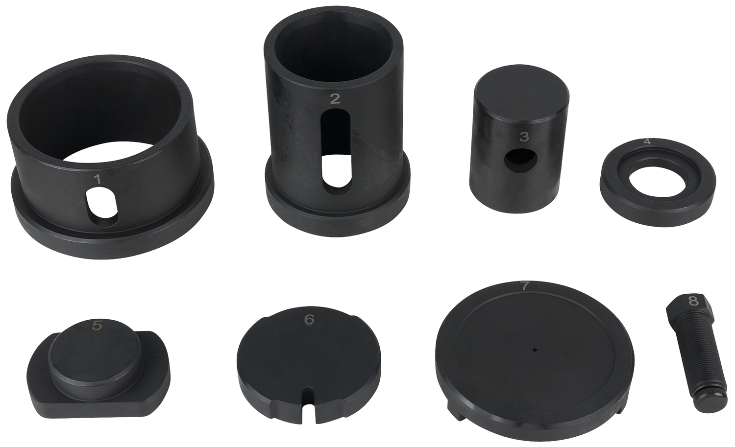 KS Tools Dreieckslenker-Buchsen-Satz für DAF, Ø 70 mm, 8-tlg