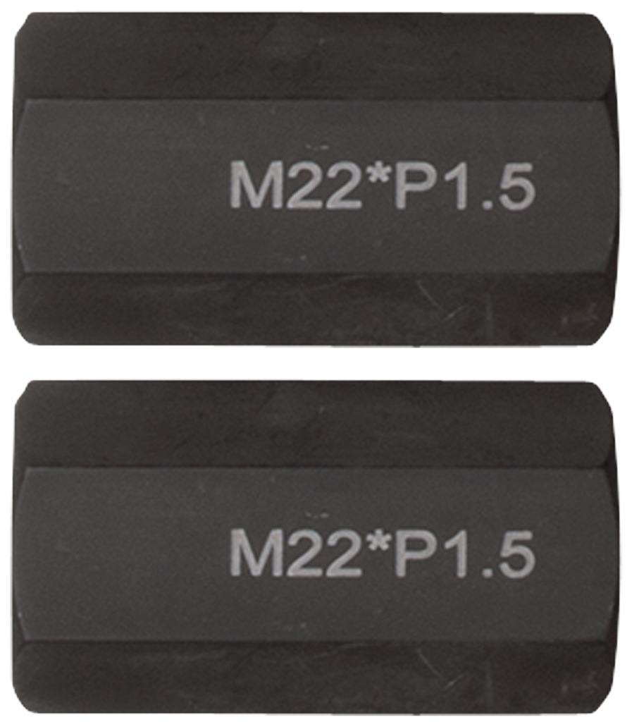 KS Tools Gewindeadapter-Satz M22x1,5x65mm, 2-tlg