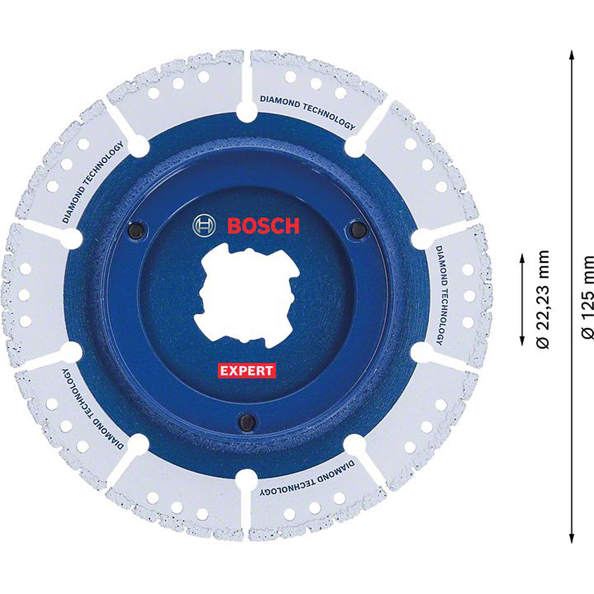 Bosch EXPERT Diamond Pipe Cut Wheel X-LOCK