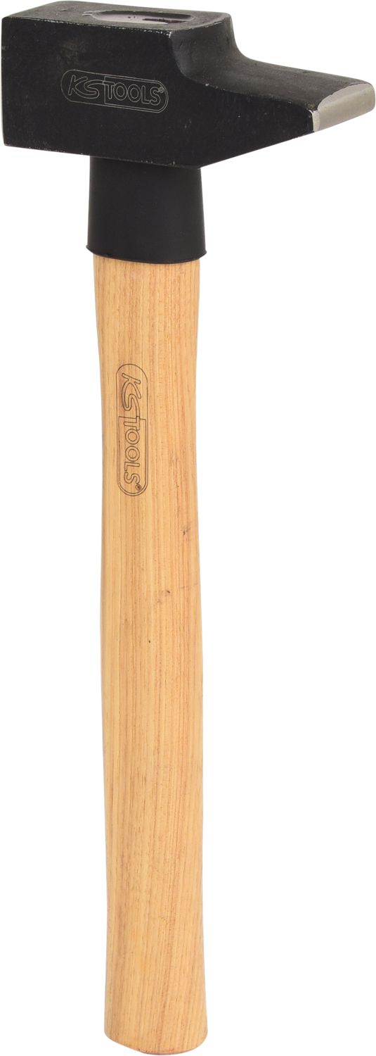 KS Tools Schlosserhammer, Hickory-Stiel, französische Form