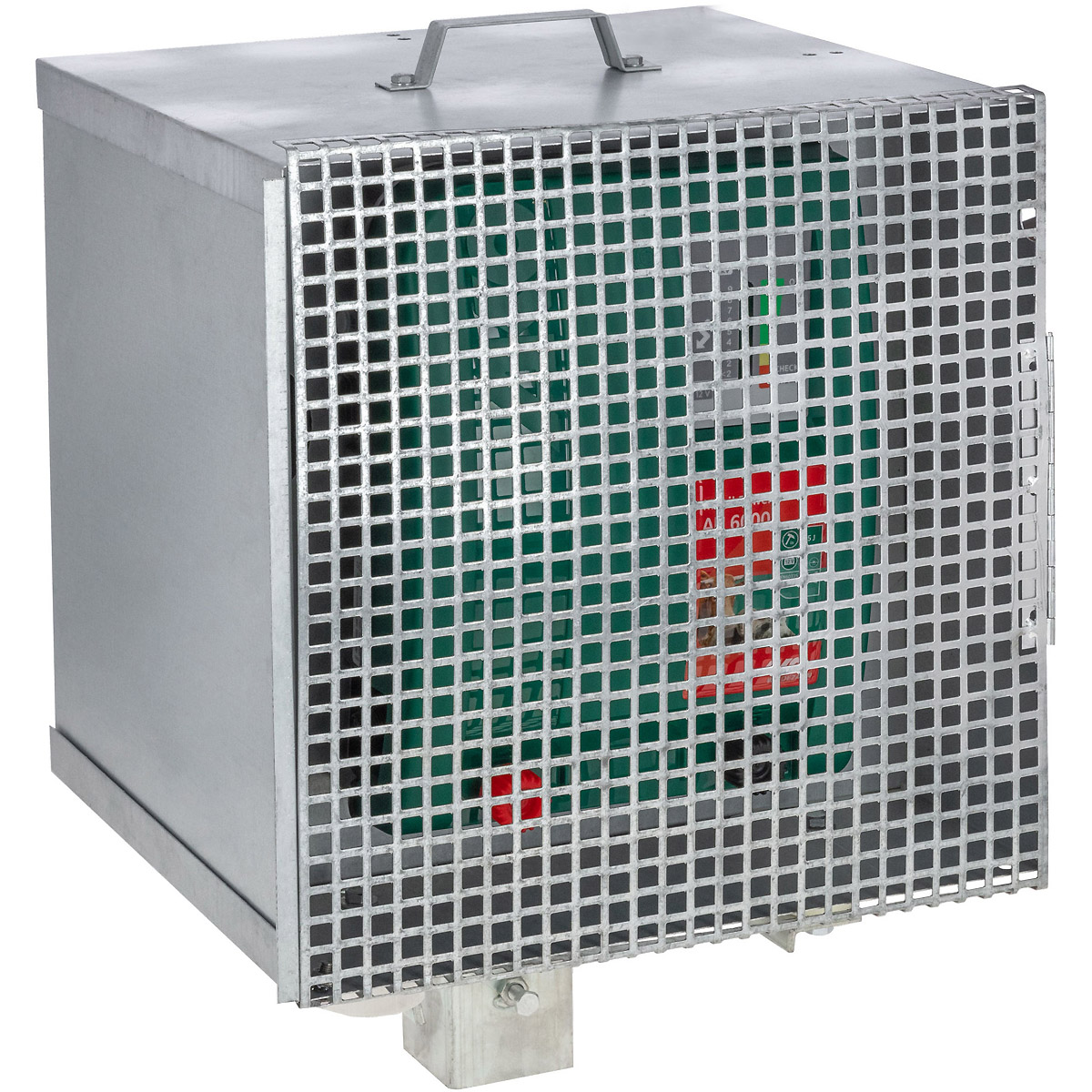 Kerbl Metall-Akkukasten elektrifizierbar