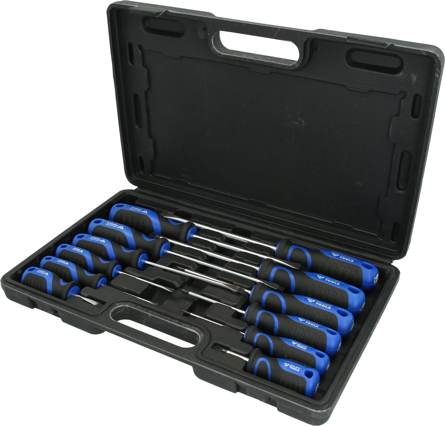 Brilliant Tools Schraubendreher-Satz, 12-tlg, Schlitz, PH - BT033012