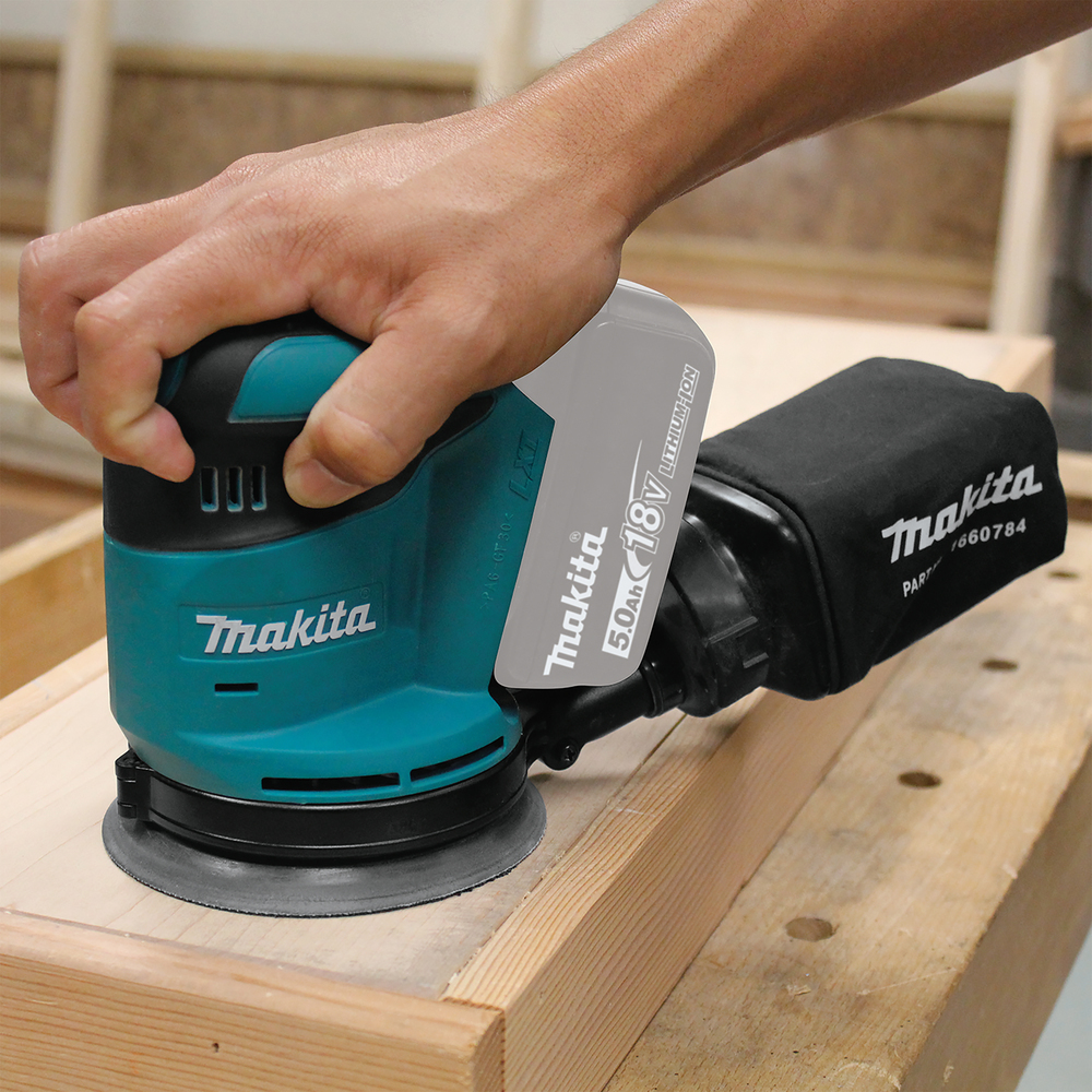 Makita Akku-Exzenterschleifer LXT 18V - 125 mm - DBO180Z