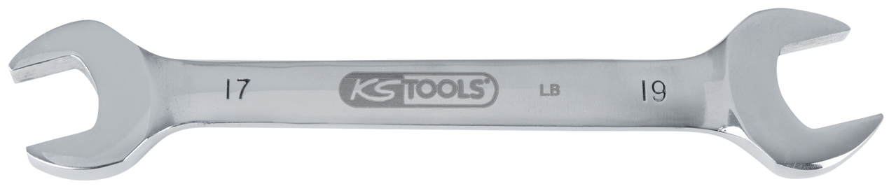 KS Tools EDELSTAHL Doppel-Maulschlüssel, abgewinkelt