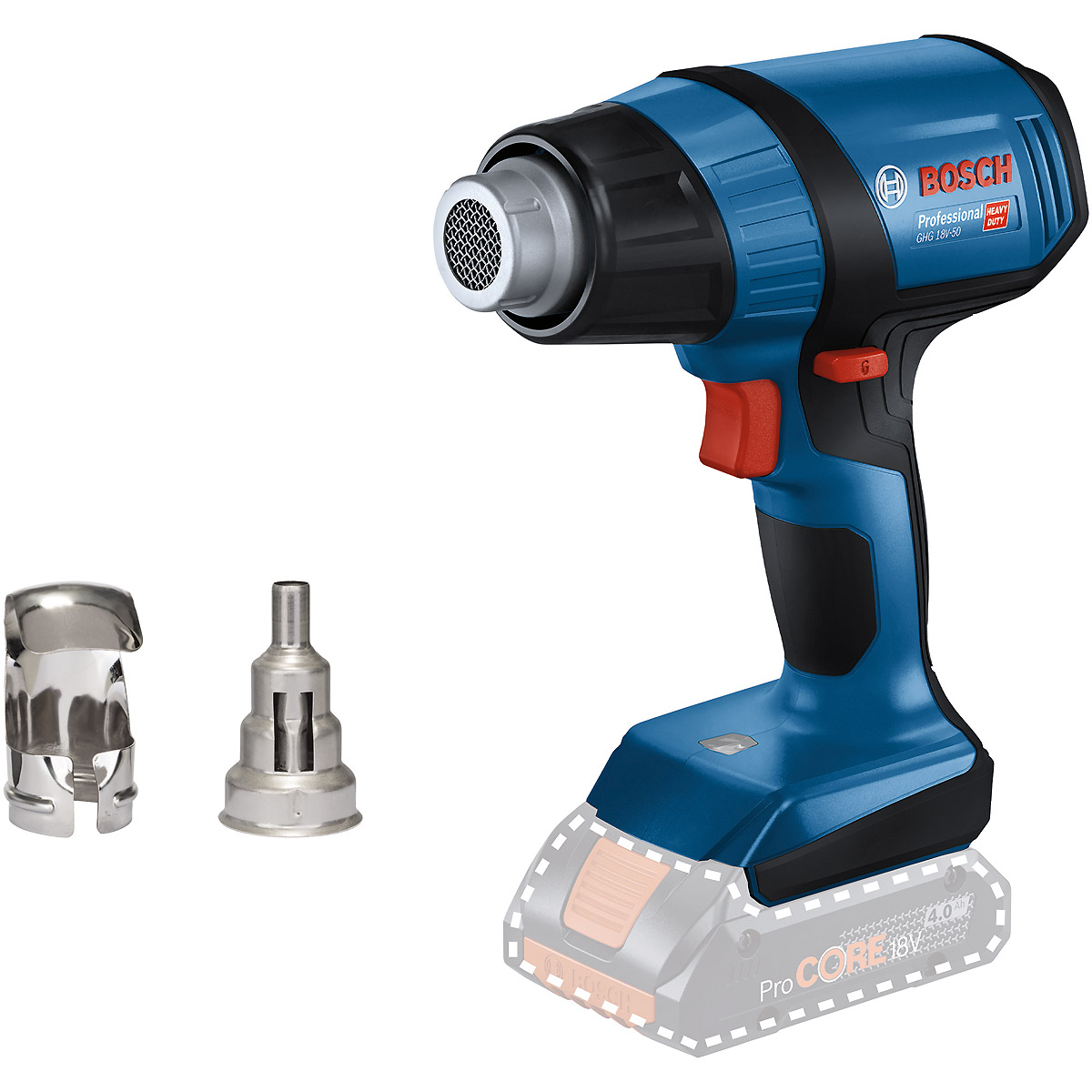 Bosch Akku-Heißluftgebläse GHG 18V-50