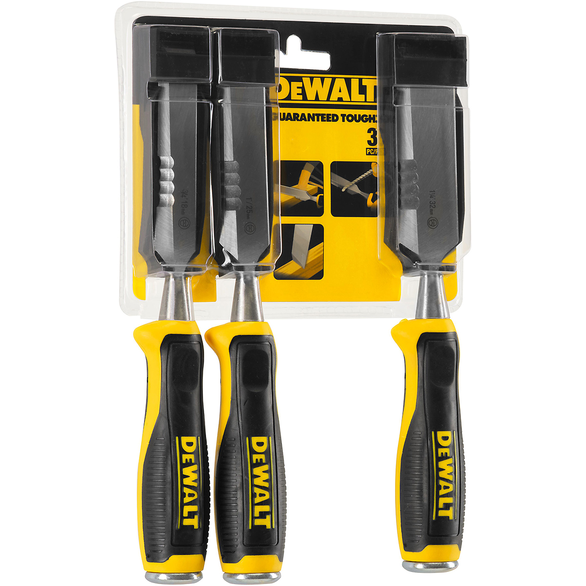 DEWALT Stechbeitel-Set 3-tlg.