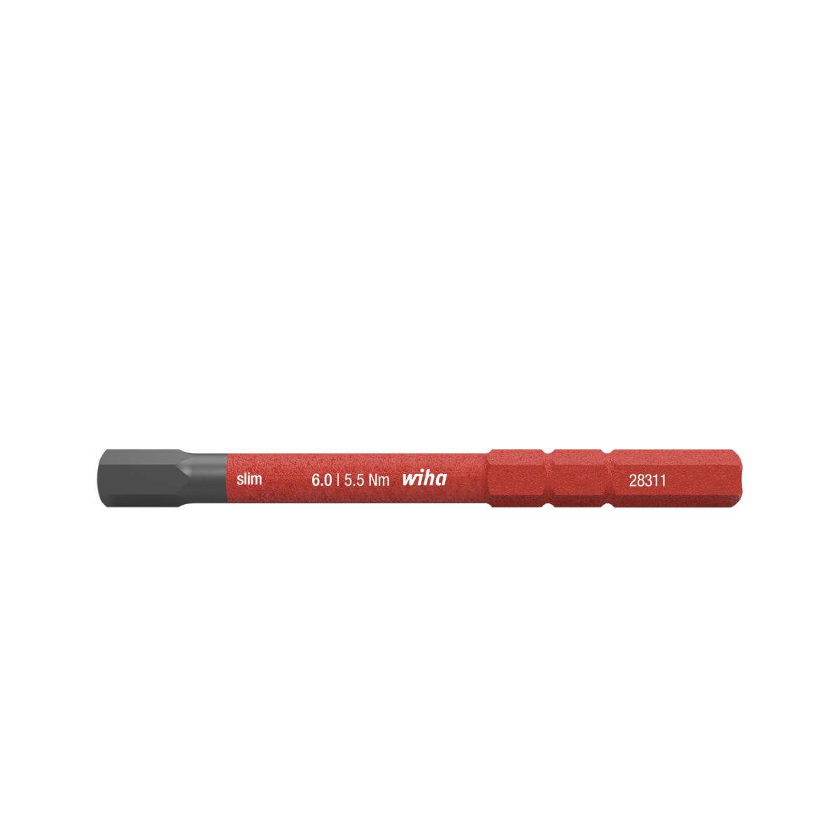 Wiha Bit slimBit electric Sechskant - 5 Stück