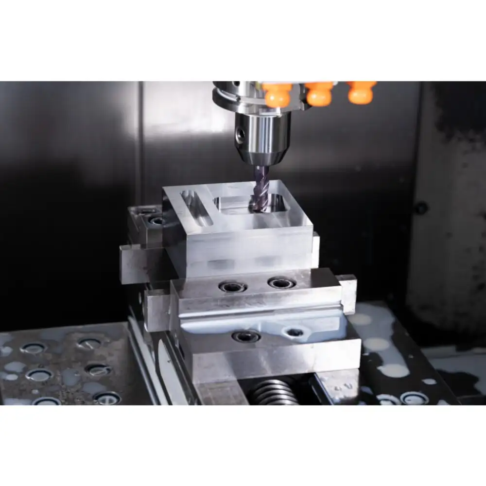 PFERD TOOLS VHM Eckfräser lang 3 Schneiden 45° Fase TiAlN Schaft HB Universal Line
