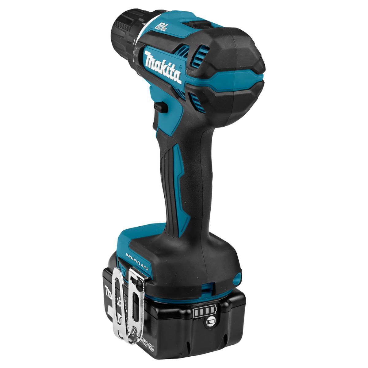 Makita Akku-Bohrschrauber LXT 18V / 3,0 Ah, 2 Akkus + Ladegerät im MAKPAC - DDF485RFJ